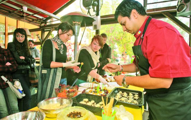 Adevarul – Meniu boieresc la preţ studenţesc: vezi ce ponturi de gătit au dat patru mari bucătari, în Campusul Grozăveşti