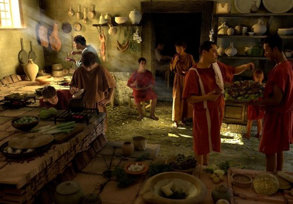 Bucătarii imperiului roman, pionierii gastronomiei