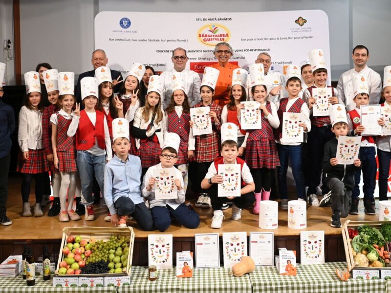Peste 170.000 de elevi din România vor învăța la școală principiile unei alimentații sănătoase.