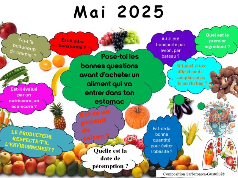 Mai 2025 – Manger mieux, manger durable, manger de saison !
