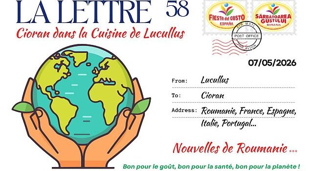 La Lettre N° 58 – Mai 2026 – Cioran dans la cuisine de Lucullus !