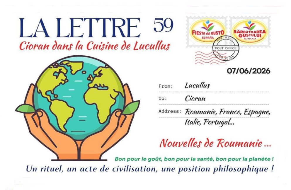 La Lettre N° 59 – Juin 2026 – Cioran dans la cuisine de Lucullus !